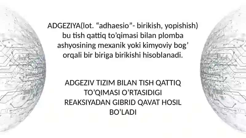 Adgeziya (Adgezivtizim) 3