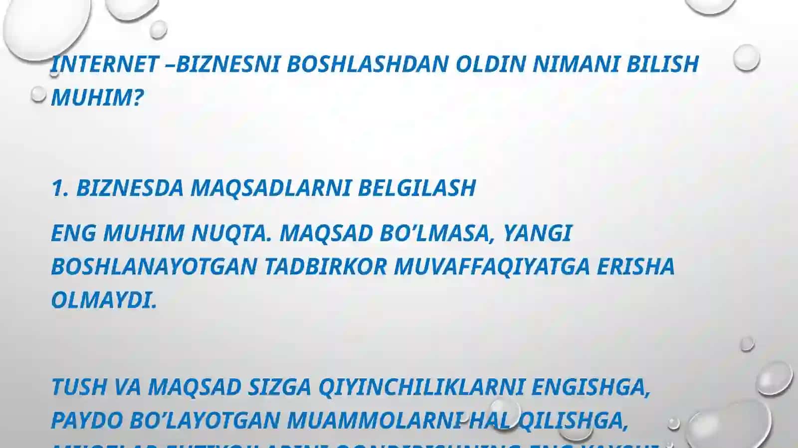 INTERNET tarmog’ida biznes jarayonlarni tashkil etish 3