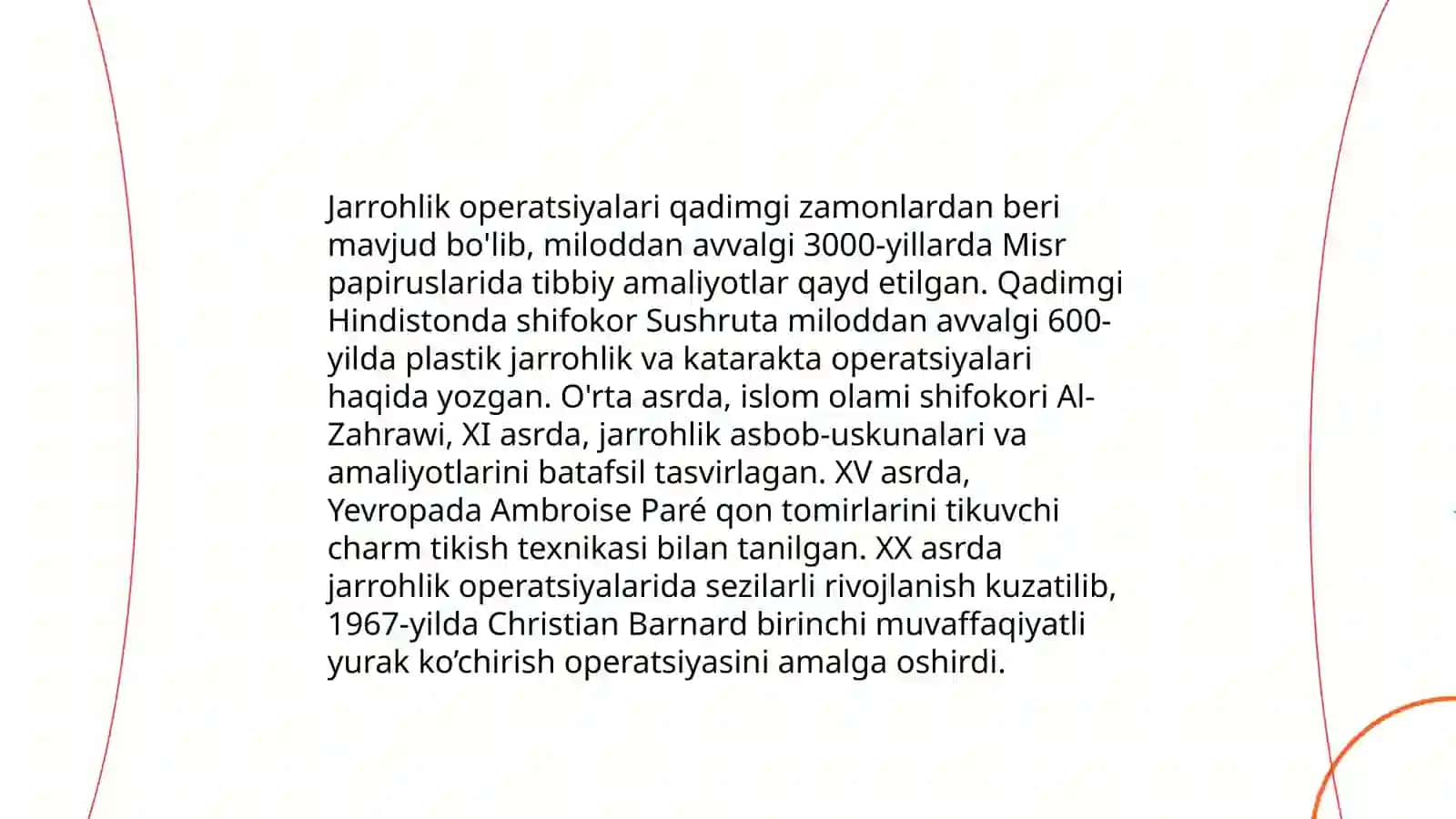 Jarrohlik operatsiyalari 3