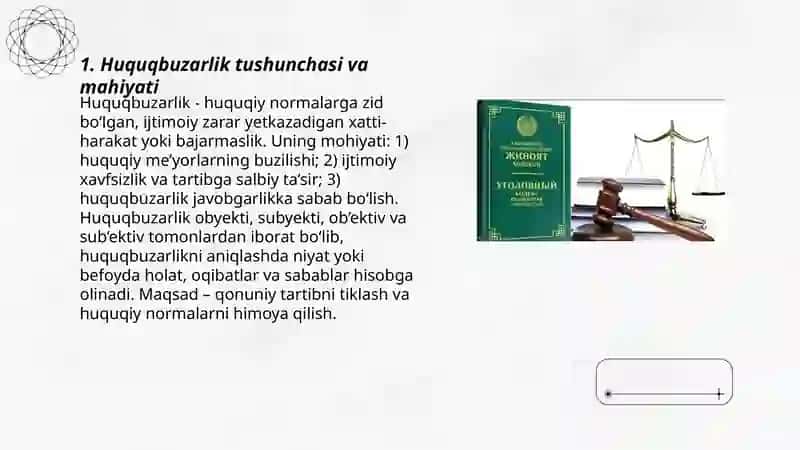 Huquqbuzarlik 3