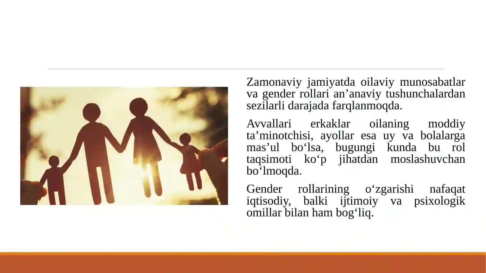Zamonaviy oilalarda gender rollarining o‘zgarishi 3