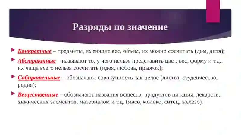 Имя существительное 3