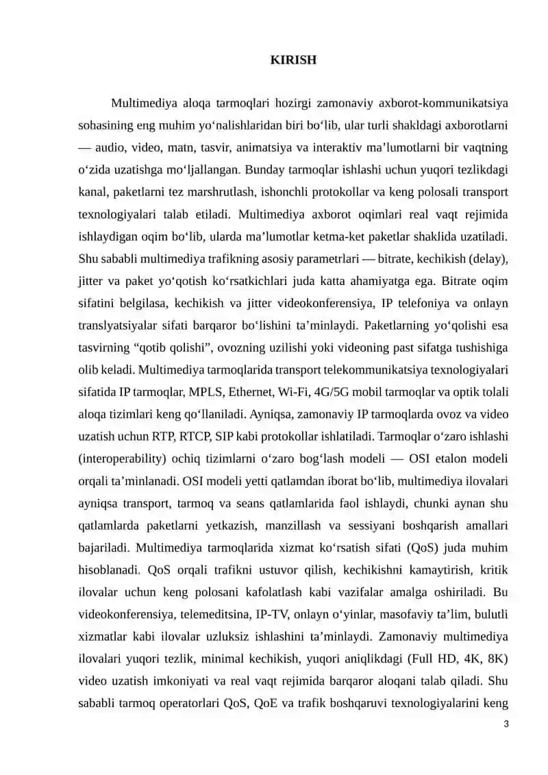 Multimediya aloqa tarmoqlari texnologiyalari 3