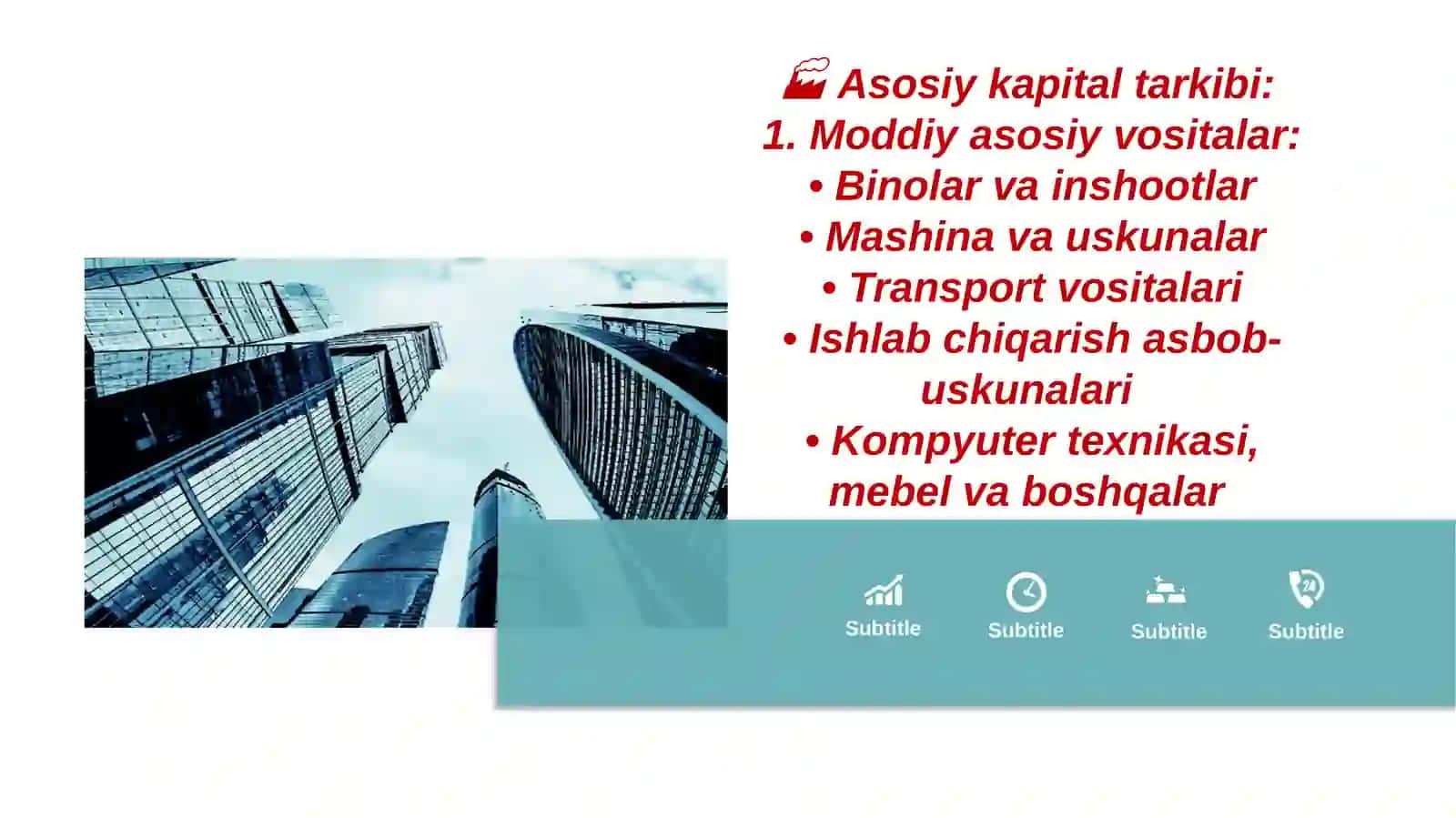Korxonaning asosiy kapitali 3