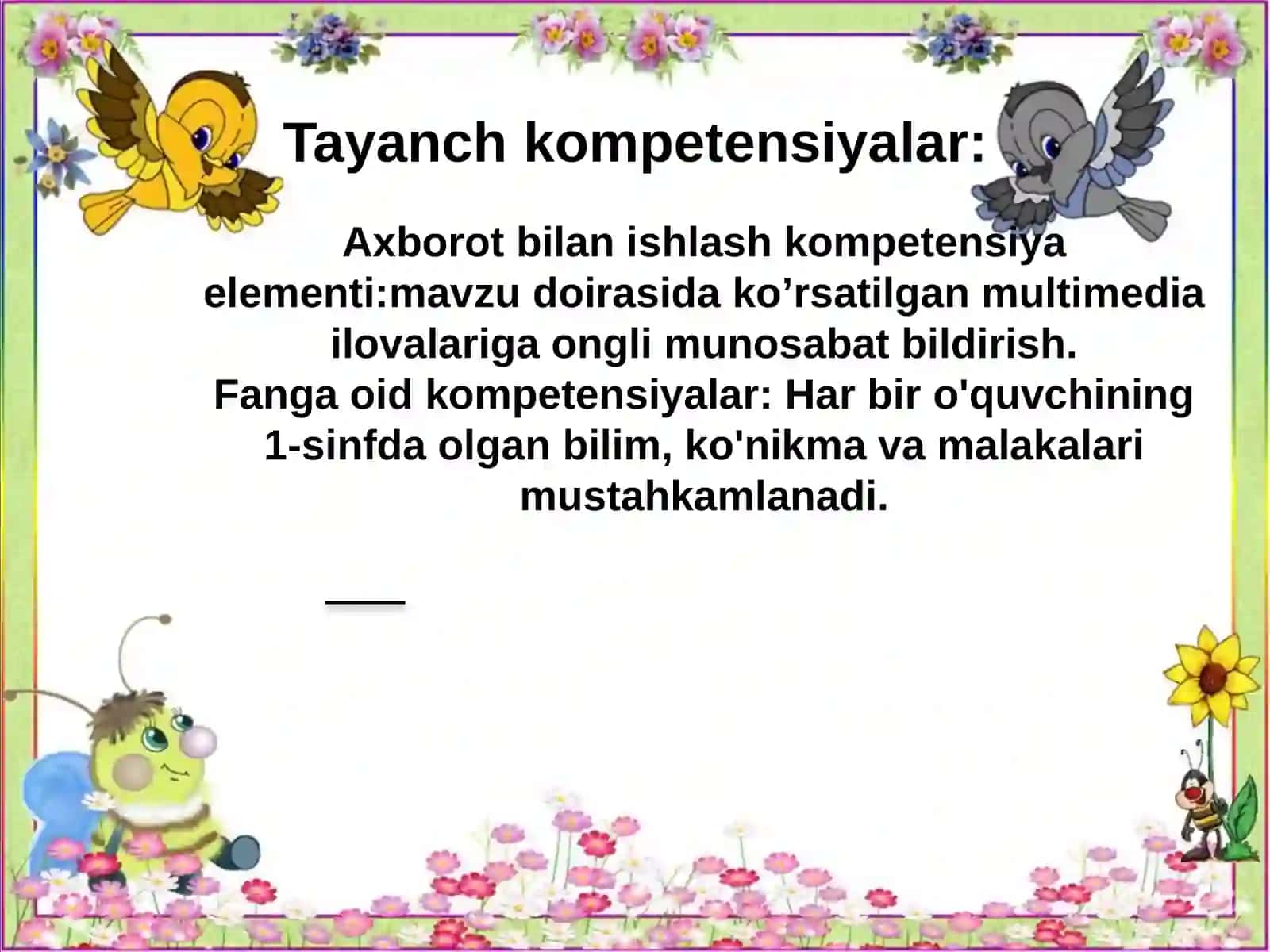 O'quvchilarga F harfi va F tovushi haqida tushuncha berish 3