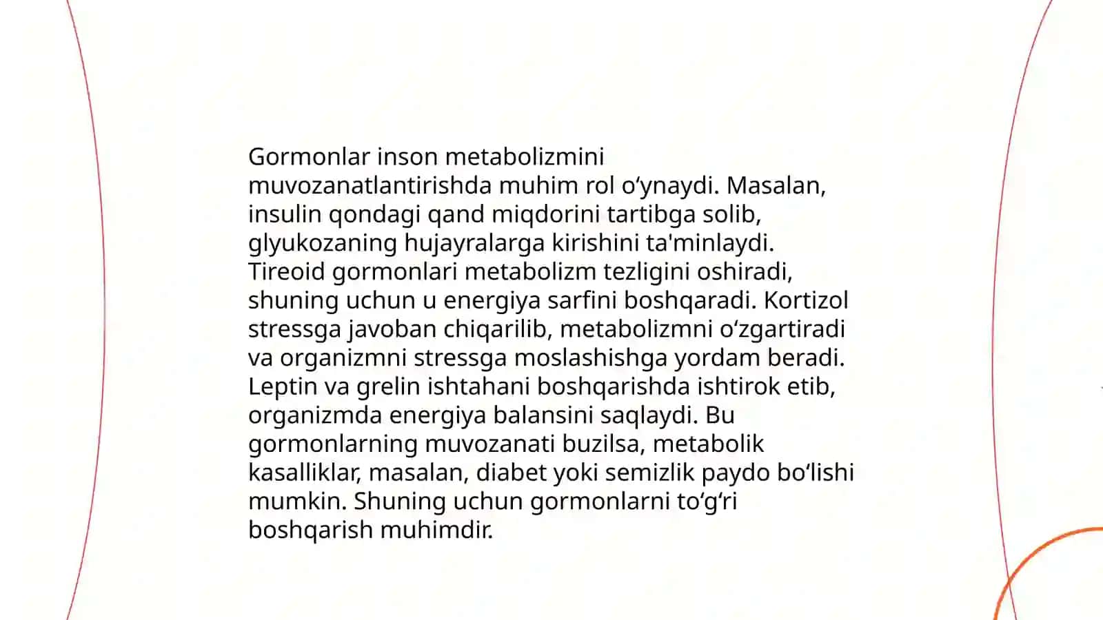 Gormonlarning organizmiga taʼsiri 3