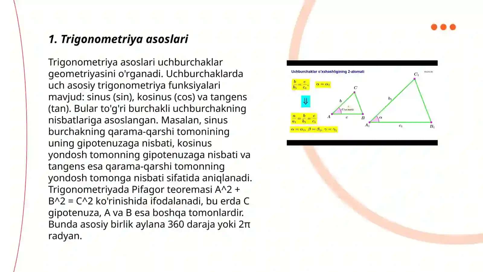 Trigonometriya asoslari 3