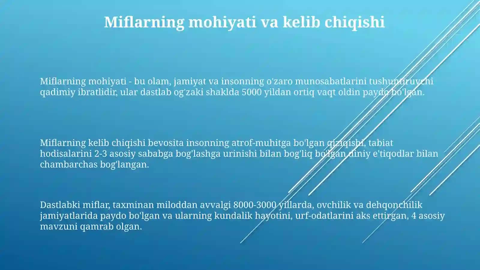 Dunyo xalqlari miflari 3