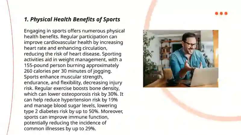 The importance of Sport 3