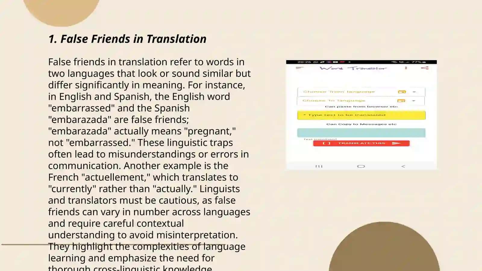 Lexical problems of translation (Russian, Uzbek, English) 3