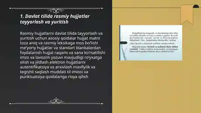 Davlat tilida ish yuritish 3