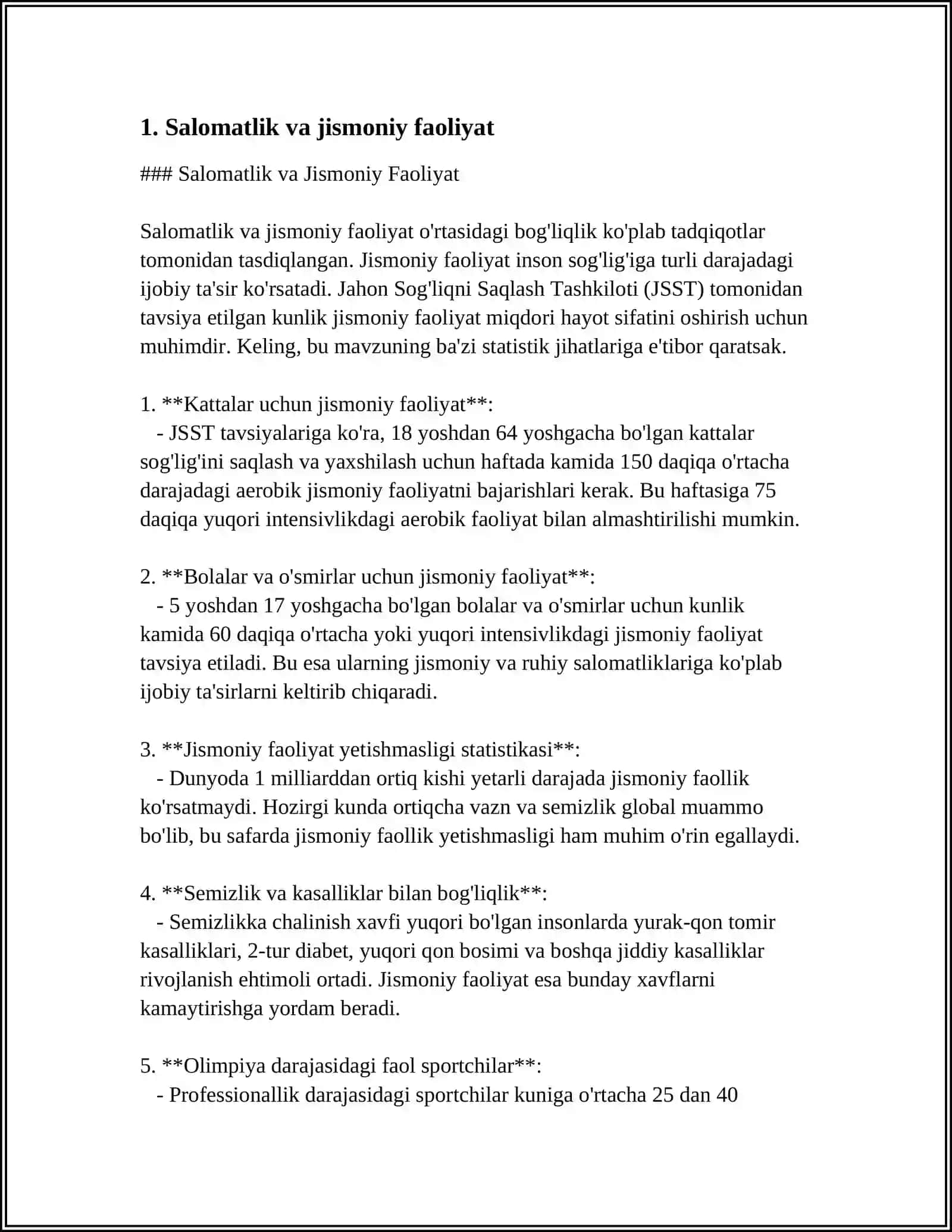 SALOMATLIK TUSHUNCHASI 3
