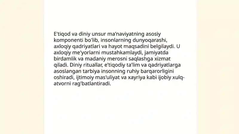 Maʼnaviyatning tarkibiy qisimlari 3