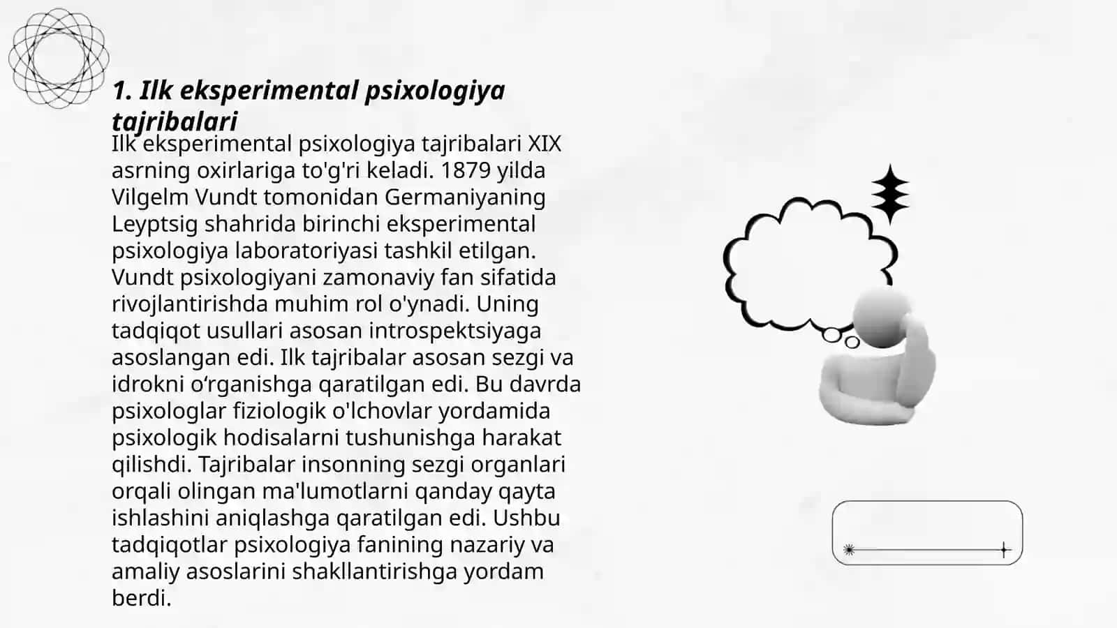Ilk eksperimental psixologiya tajribalari 3