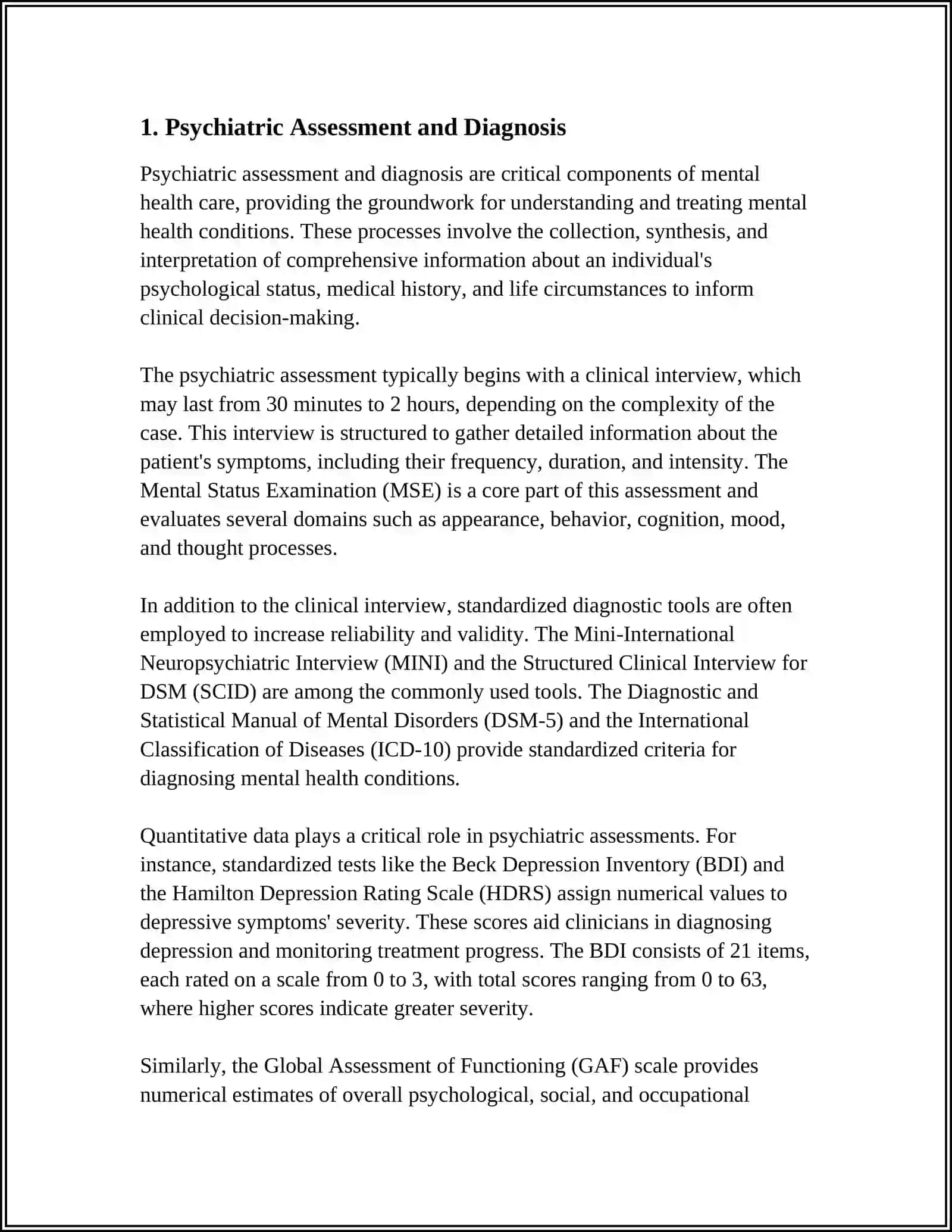 Referat Theme: MENTAL HEALTH NURSING 3