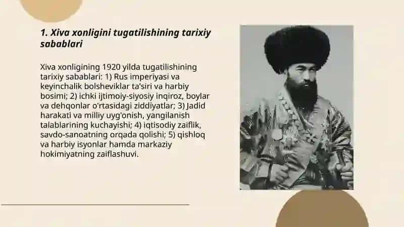 Xiva xonligini tugatilishi 3