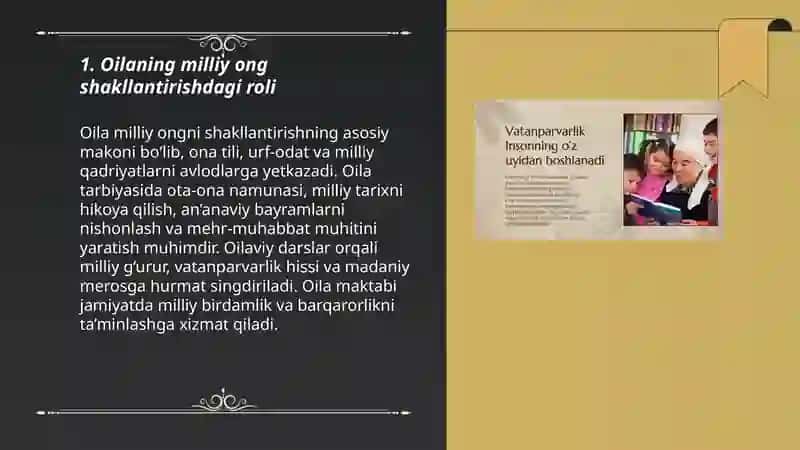 Oilaning milliy ong shakllantirishdagi roli 3