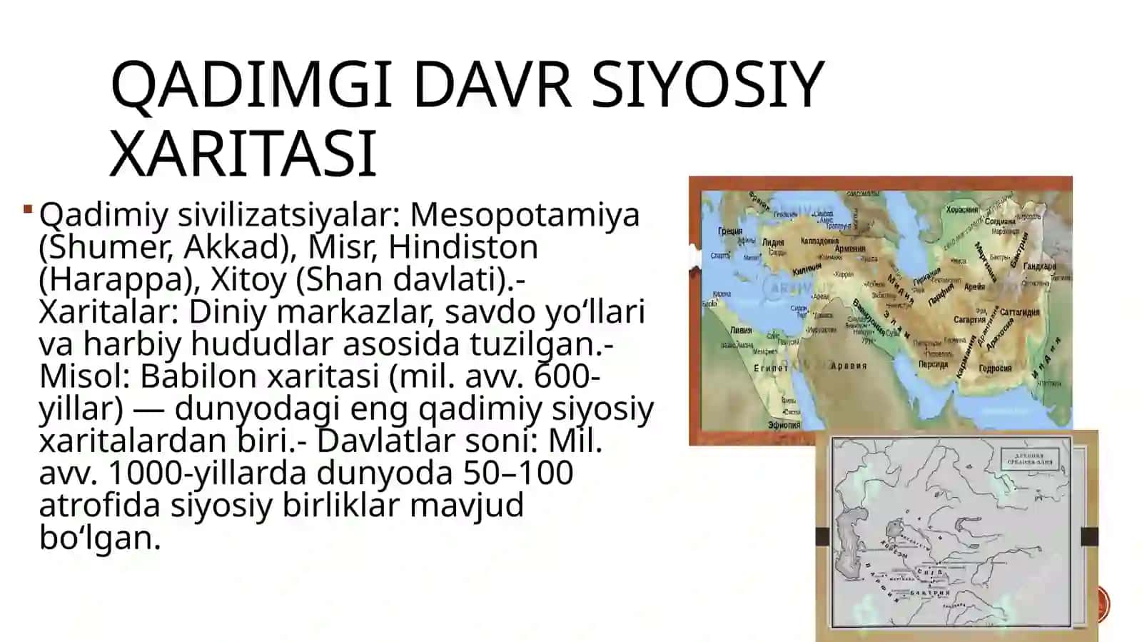 Dunyo siyosiy xaritasi shakllanishi 3