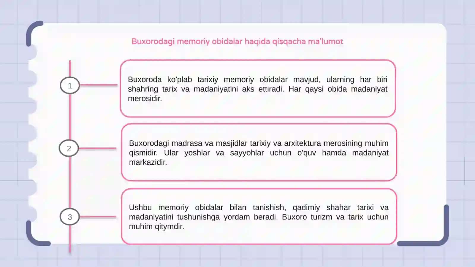 Buxorodagi memoriy obidalar haqida malumot 3
