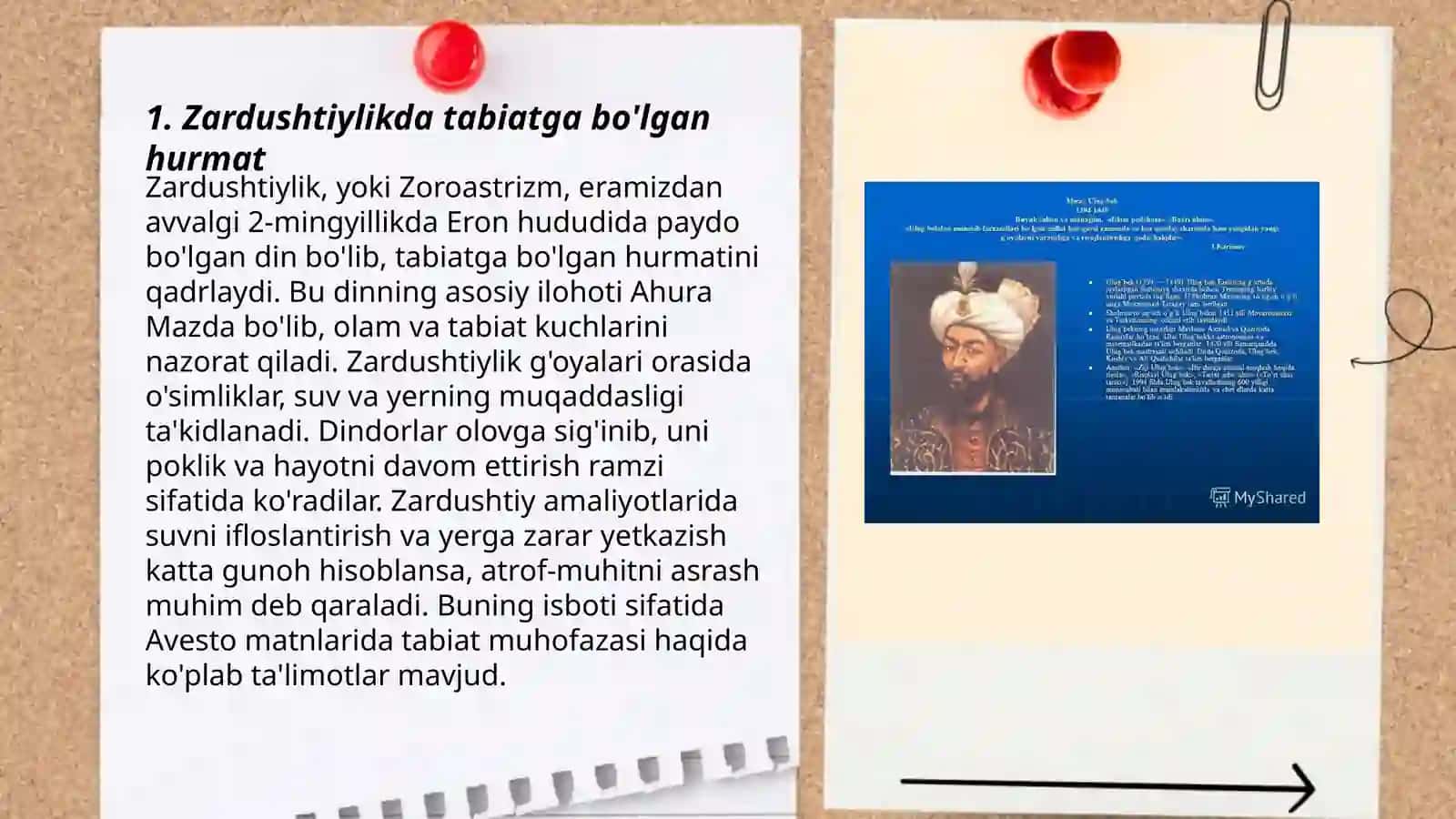 Zardushtiylikda tabiyatning ulug'lanishi 3