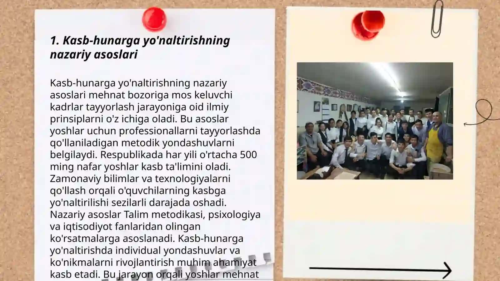 Kasb-hunarga yo'naltirishning nazariy asoslari 3