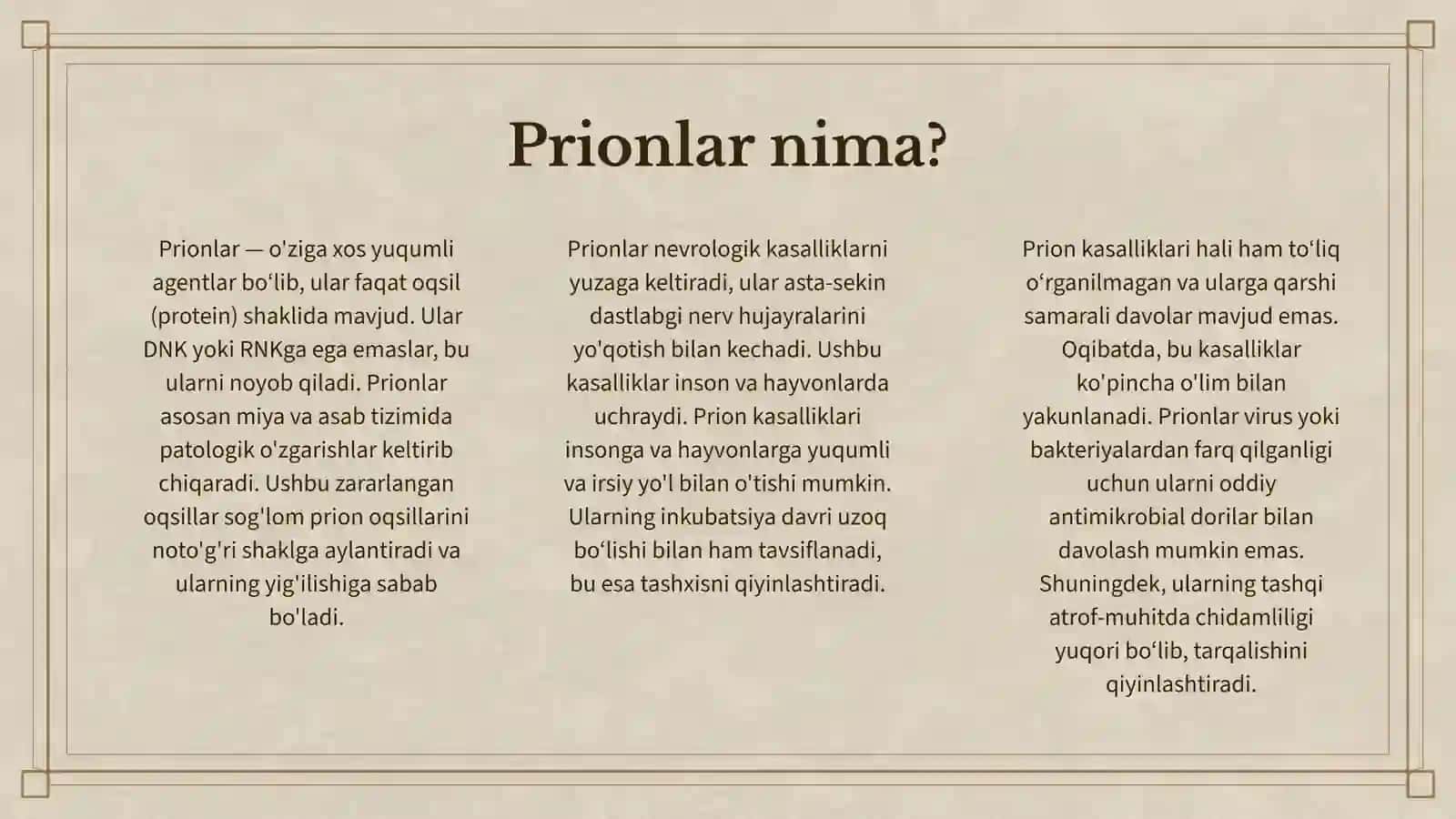 PRION KASALLIKLARI 3
