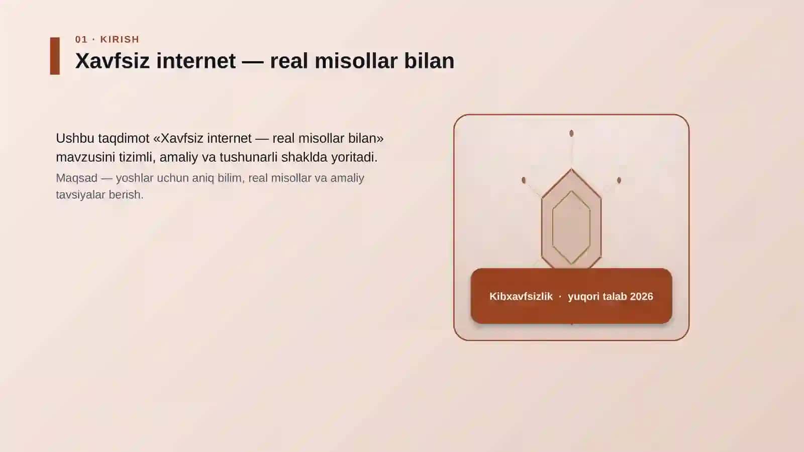 Xavfsiz internet — real misollar bilan 3