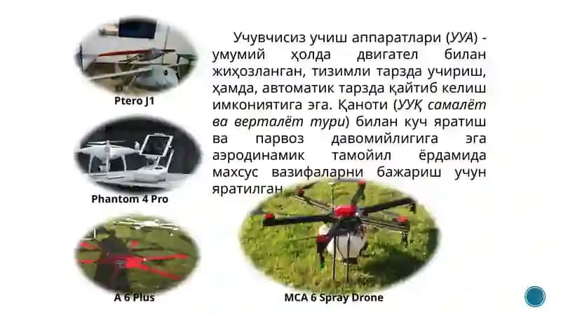Учувчисиз учиш аппаратлари 3
