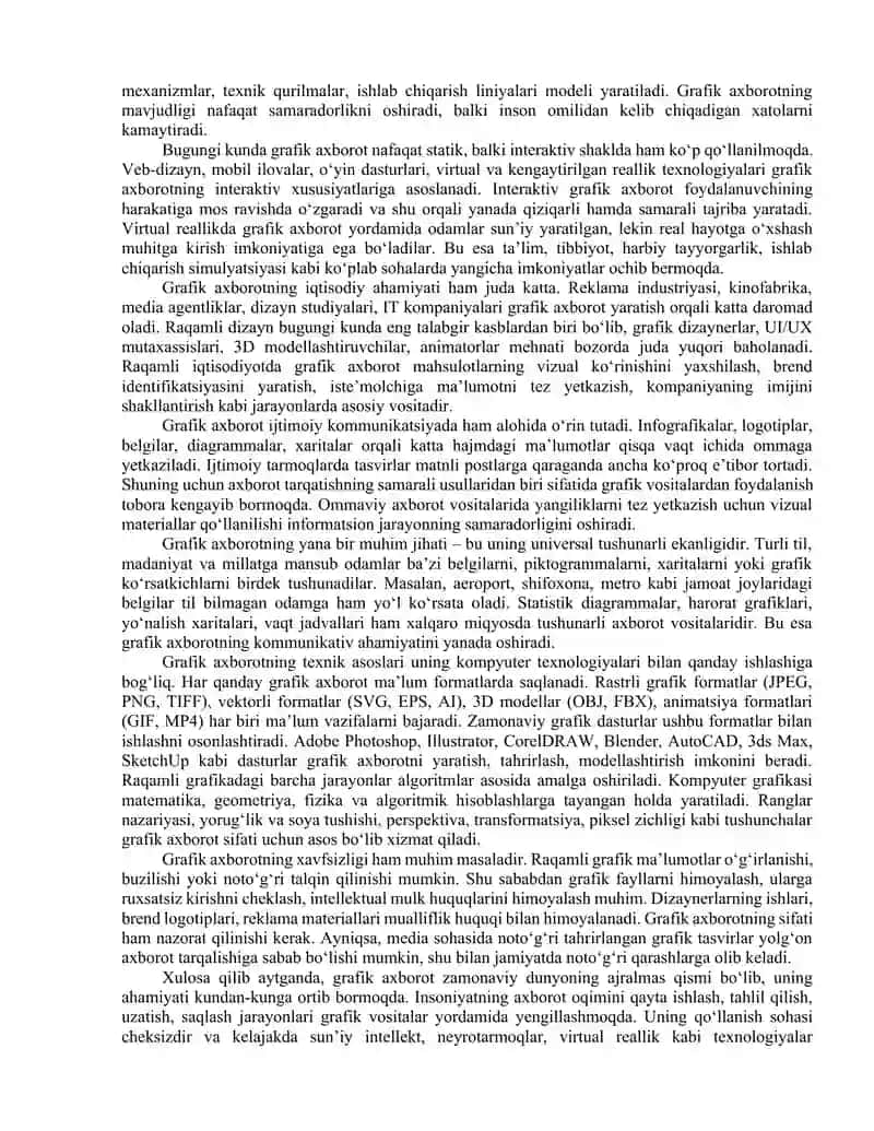 Grafik axborotlarni kiritishning maxsus vositalari 3