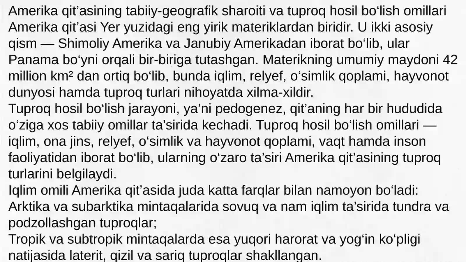 Amerika Tuproqlari 3