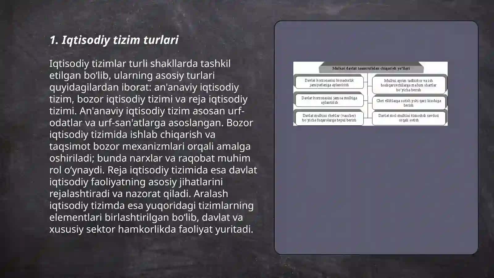 Iqtisodiy tizim va mulkchilik 3