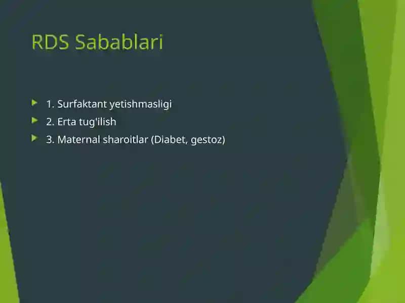 Bolalarda Nafas Yetishmovchiligi Sindromi 3