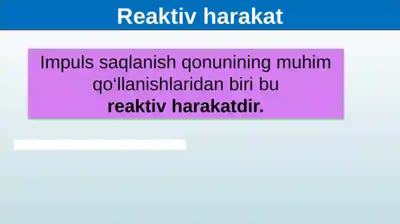 REAKTIV HARAKAT 3