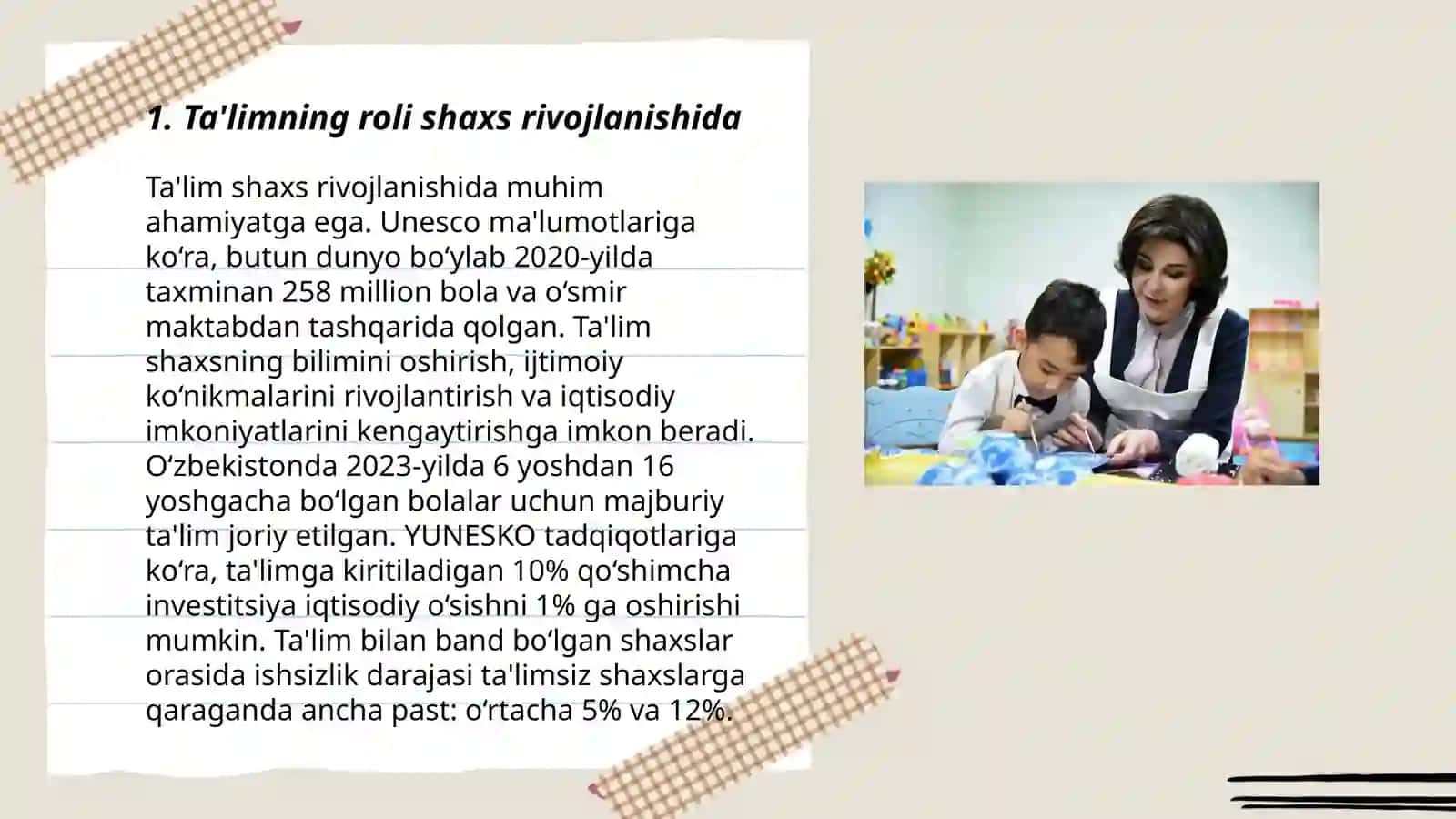 Bola shaxsini rivojlanish omillari 3