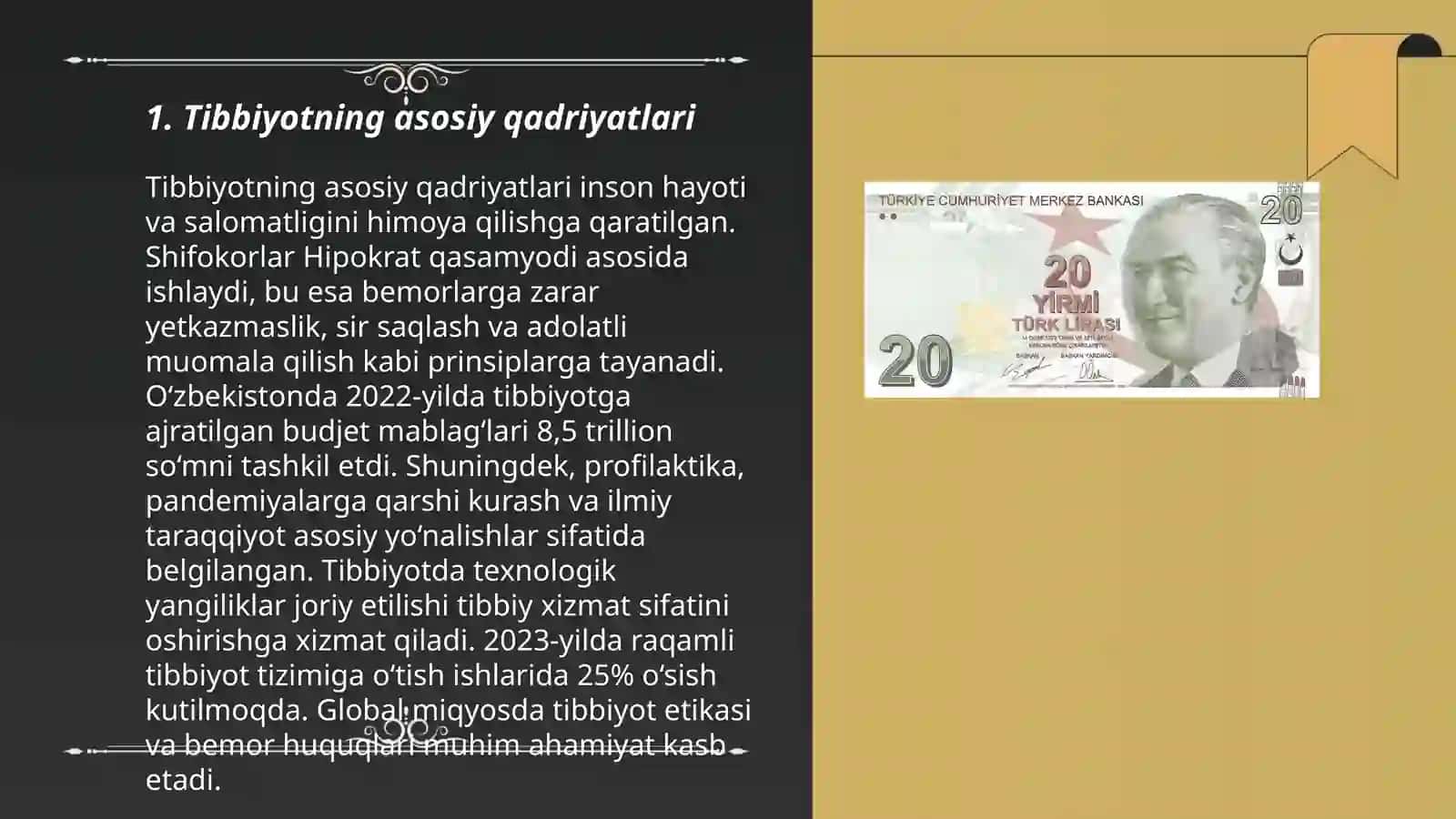 Tibbiyotning asosiy qadriyatlari 3