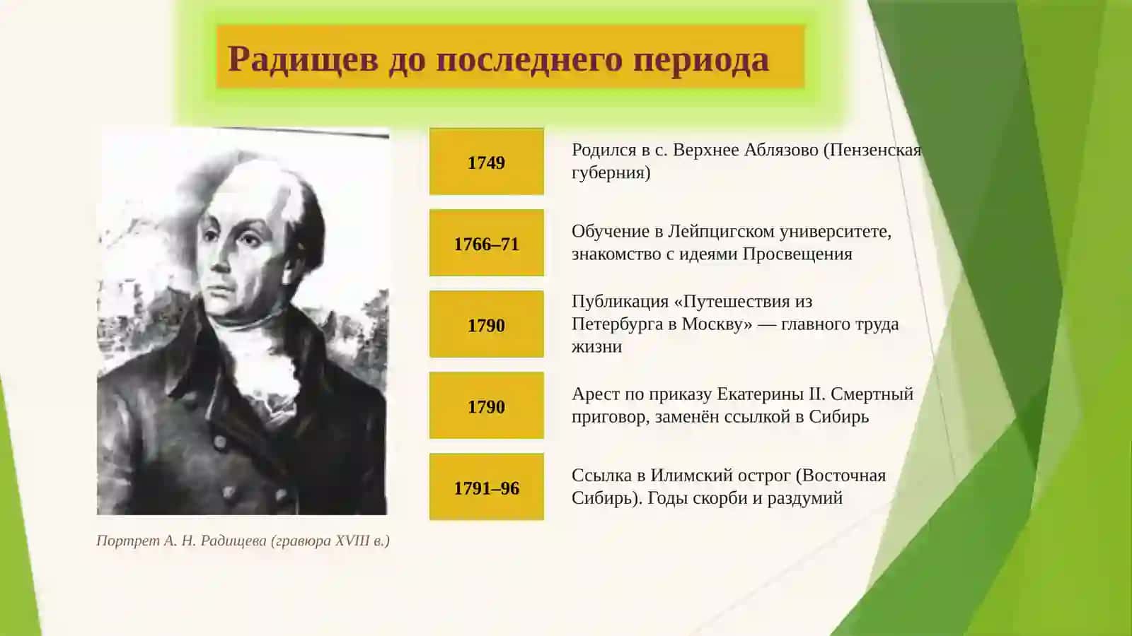История русской литературы 3