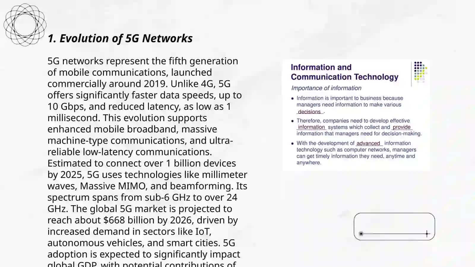 Evolution of 5G Networks 3