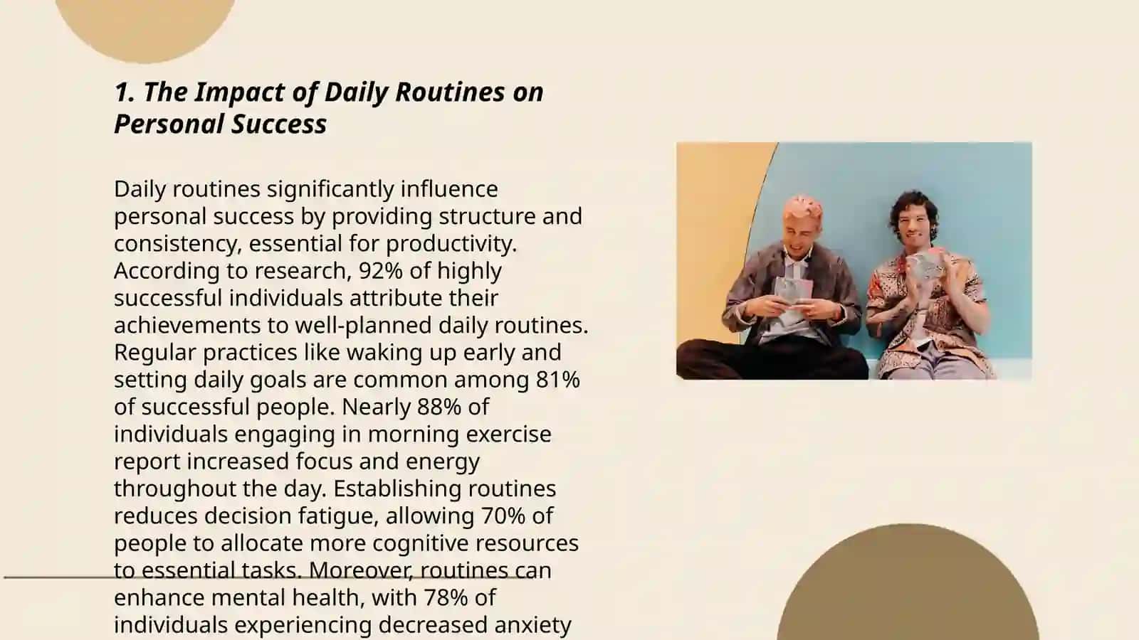 The Influence of Bad and Good Habits into Our Life 3