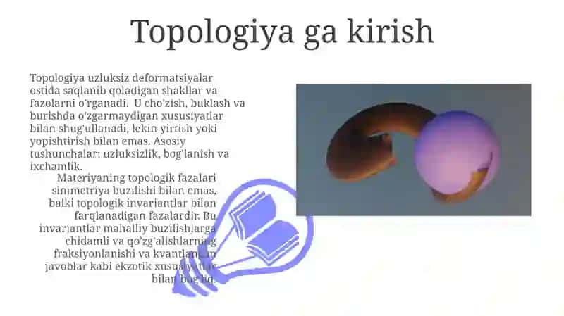 Topologik fazo bazasi 3