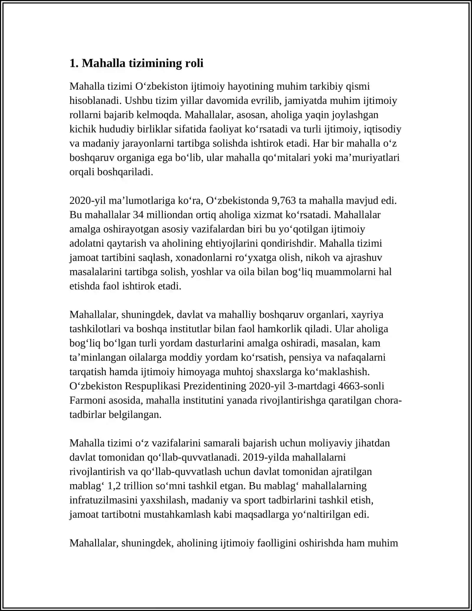 MAHALLA YETTILIGINING VAZIFALARI TO'G'RISIDA SLAYD 3