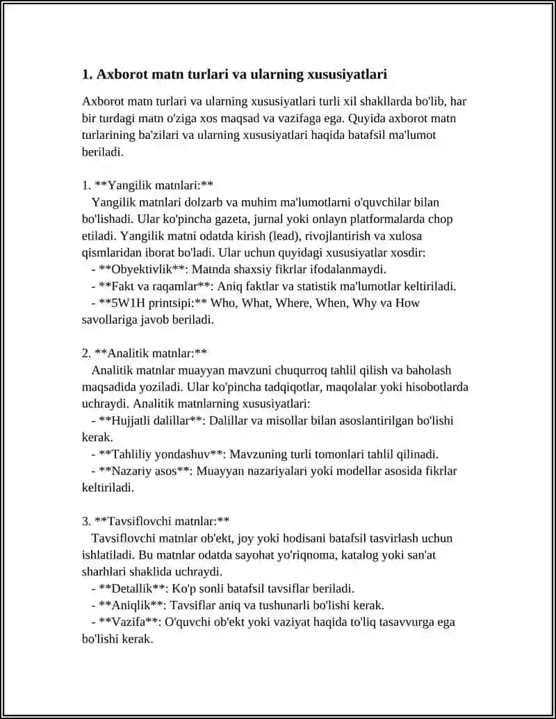 AXBOROT MATNLAR BILAN ISHLASH VA MEDIA MADANIYATI 3