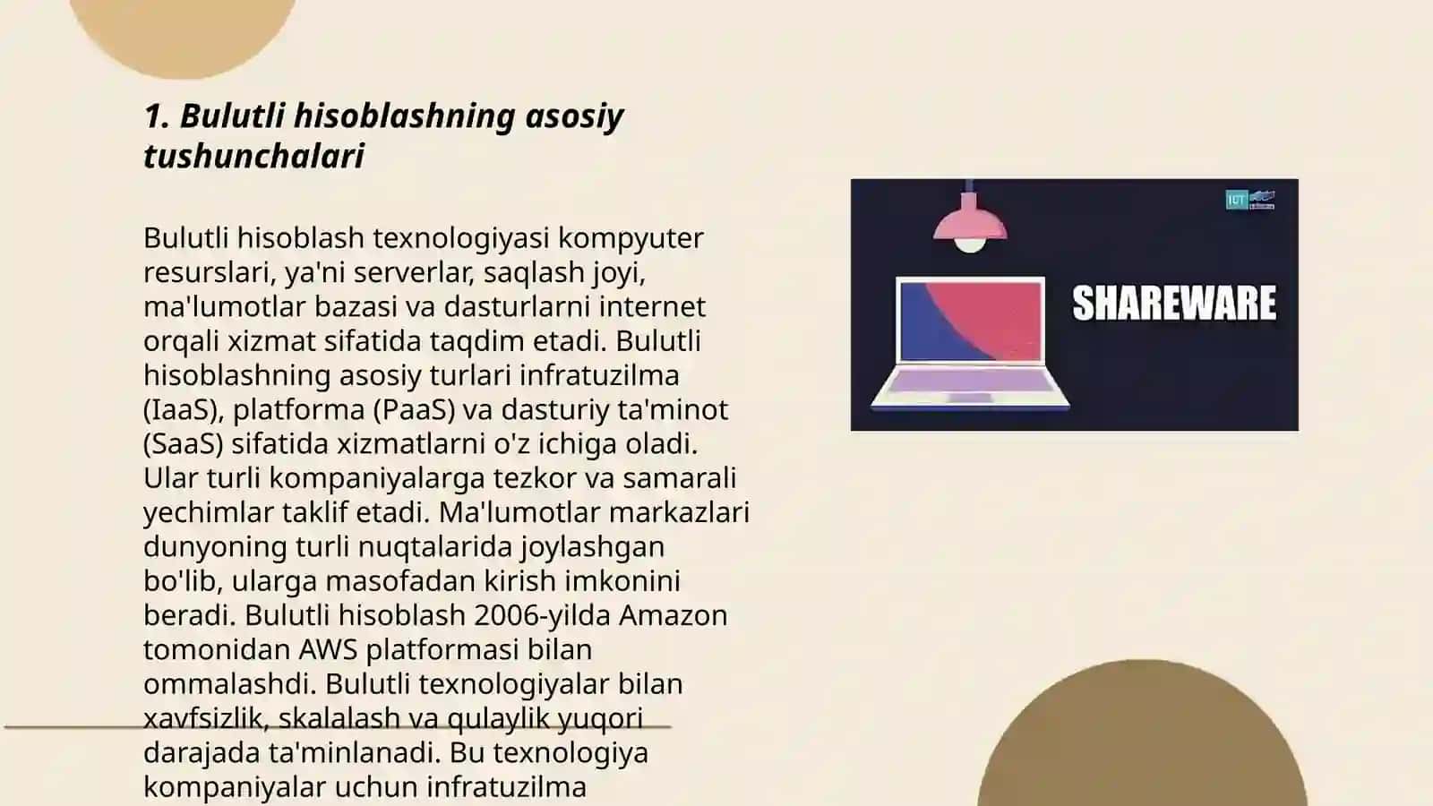 Bulutli hisoblashda dasturiy ta’minot 3