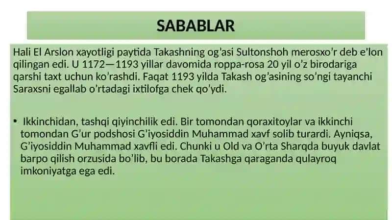 Xorazmshohlar davrida ijtimoiy iqtisodiy va madaniy hayot 3