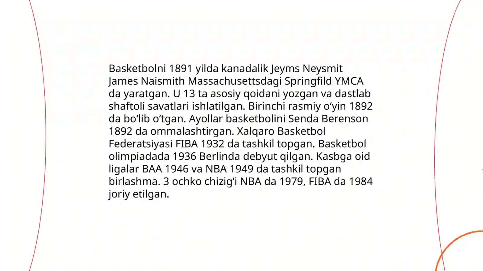Basketbol sportining kelib chiqishi 3