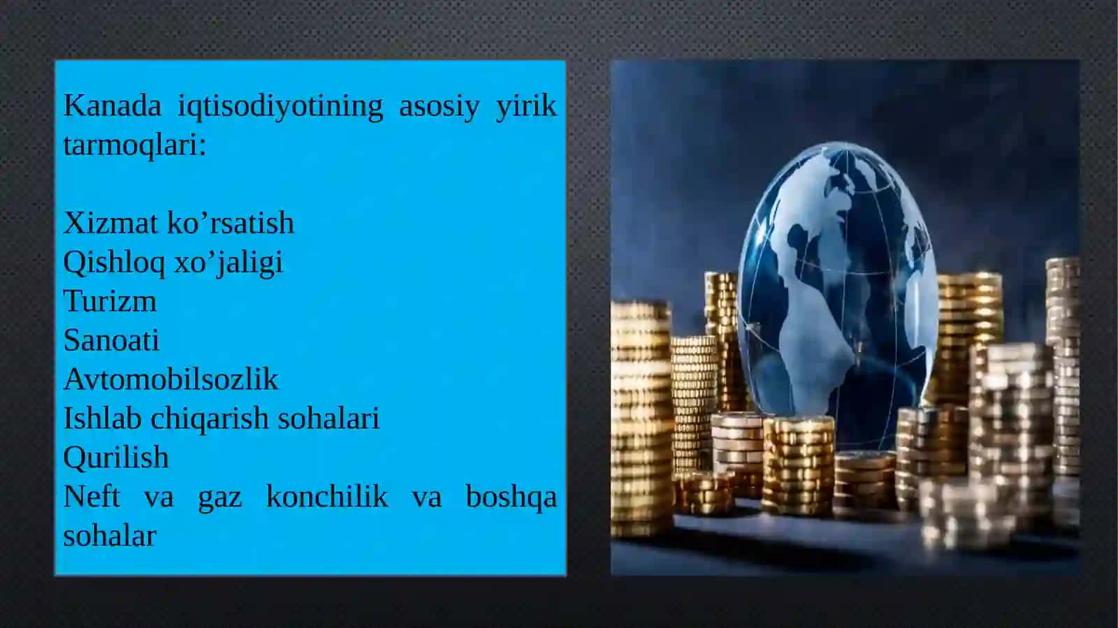 KANADA Yaim ko’rsatkichlari 3