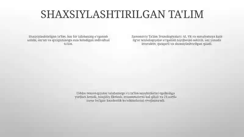Zamonaviy TaʼLim Texnologiyalari 3