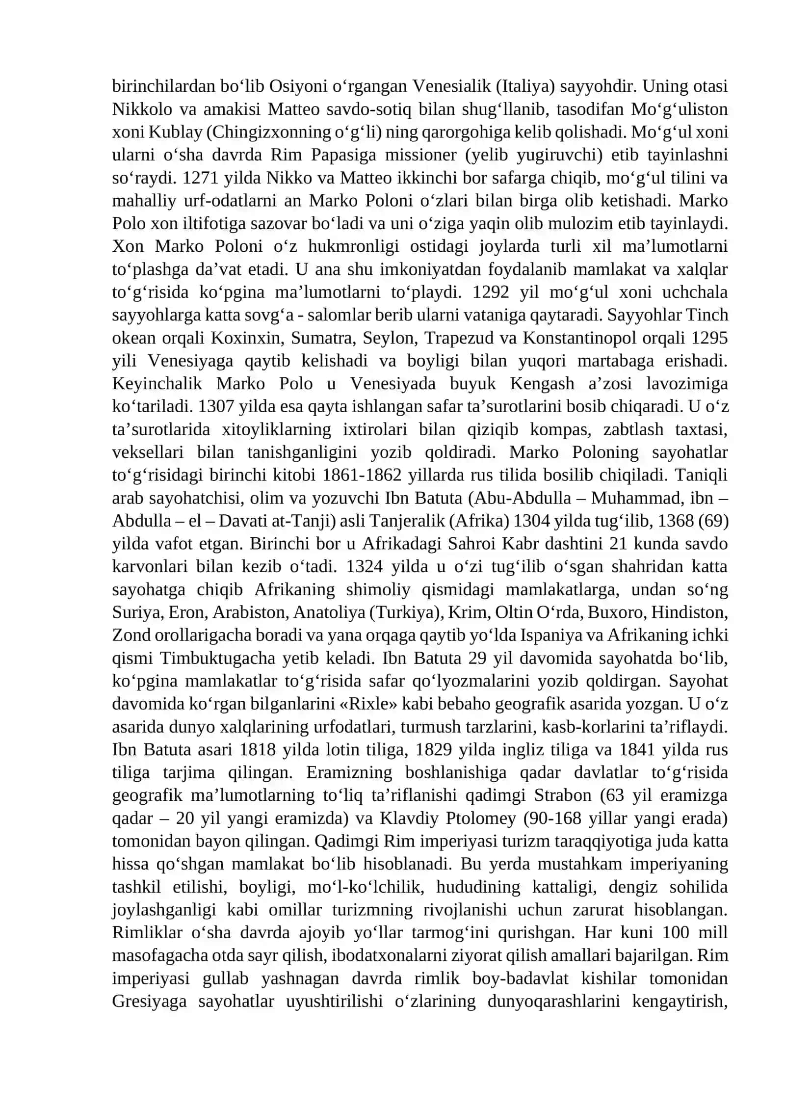 XALQARO TURIZMNING RIVOJLANISH BOSQICHLARI 3