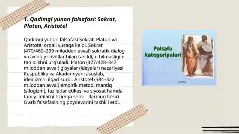 Qadimgi yunon falsafasi 3