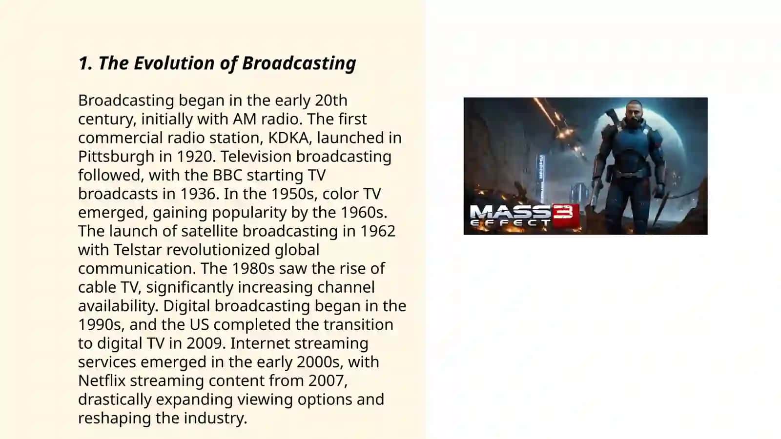 Mass Media 3