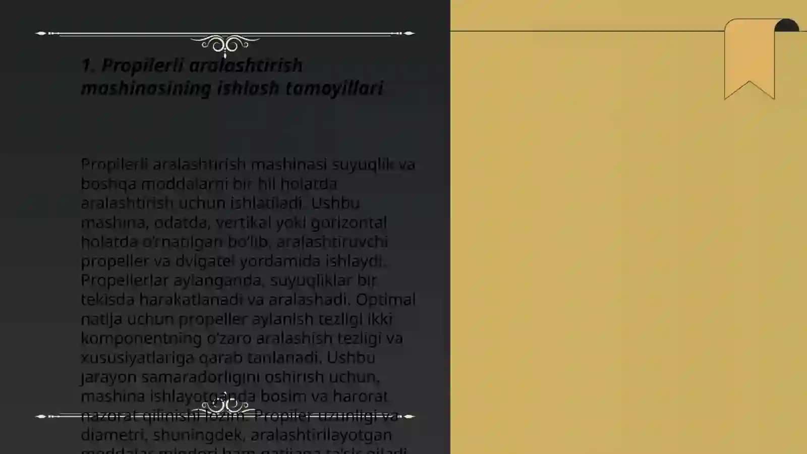 Oziq ovqat sanoatida propilerli aralashtirish mashinasi 3